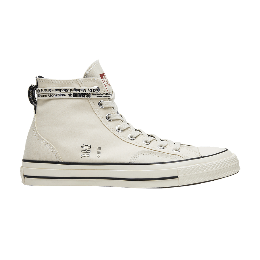Фото № 1 с приближением к товару «‎Midnight Studios x Converse Chuck 70 Cream»