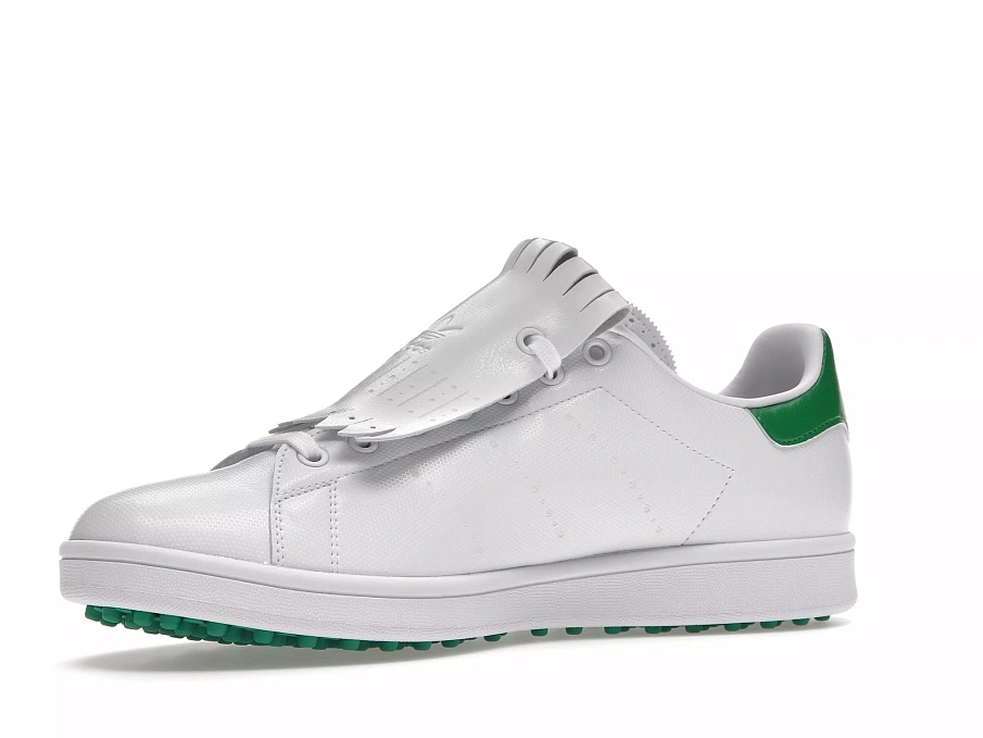Фото № 2 с приближением к товару «‎adidas Stan Smith Golf Spikeless White Green»