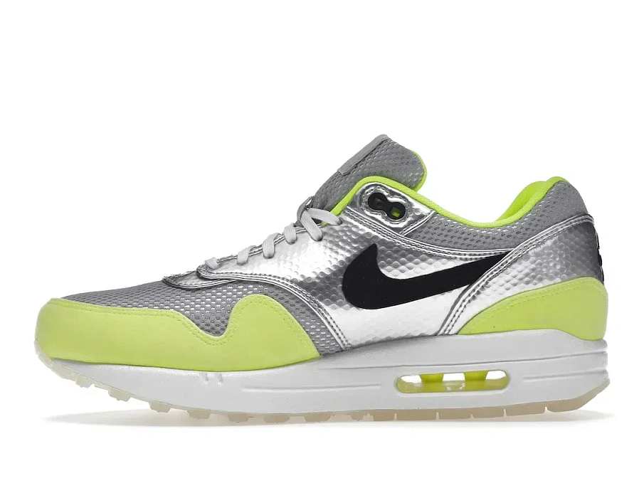 Фото № 3 с приближением к товару «‎Nike Air Max 1 FB Silver Volt»
