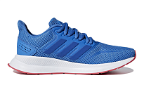 Фото № 2 с приближением к товару «‎adidas neo Runfalcon K Running Shoes K Blue»