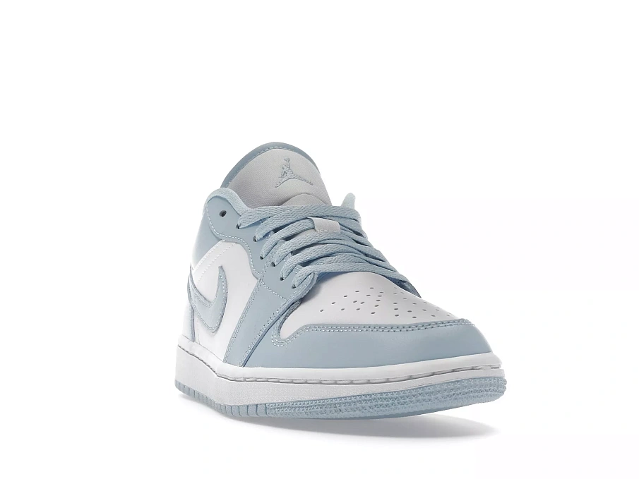 Фото № 1 с приближением к товару «‎Jordan 1 Low White Ice Blue »
