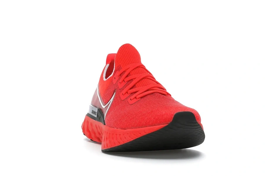 Фото № 2 с приближением к товару «‎Nike React Infinity Run Flyknit Bright Crimson Black»