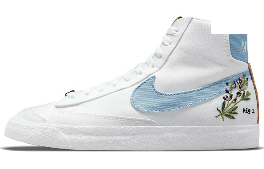 Фото № 1 с приближением к товару «‎Nike Blazer Mid'77 Running Shoes Indigo»