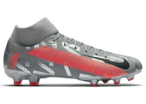 Фото № 1 с приближением к товару «‎Nike Mercurial Superfly 7 Academy MG Metallic Grey Crimson»