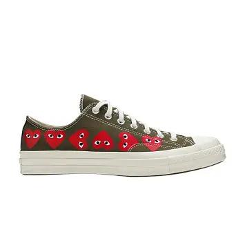 Comme des Garçons Play x Converse Chuck 70 Low Top Multi Heart - 1