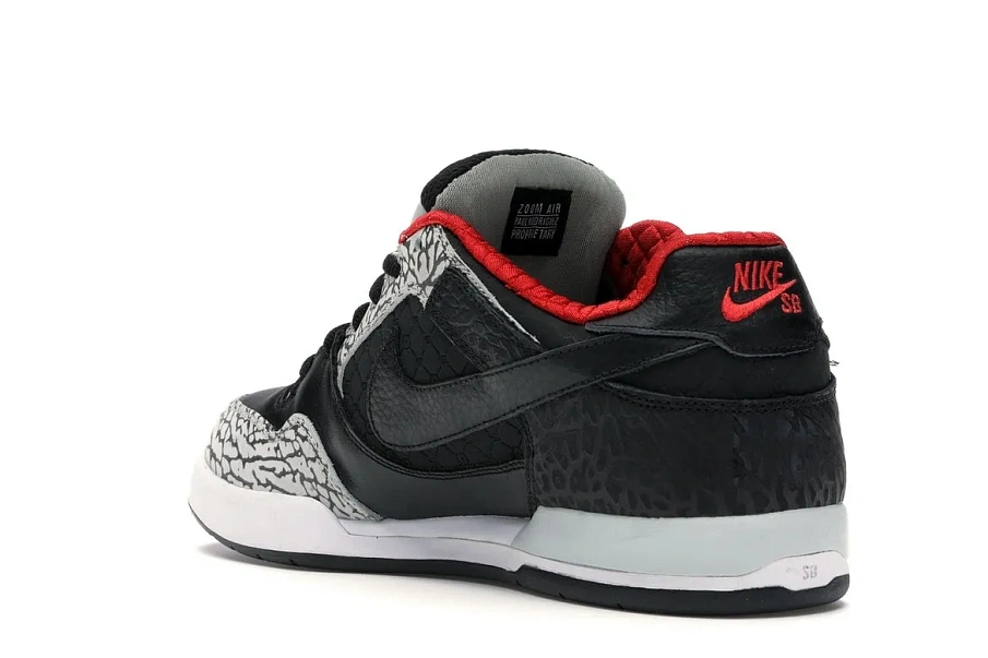 Фото № 6 с приближением к товару «‎Nike Paul Rodriguez 2 Zoom Air Grey Haze/Black»