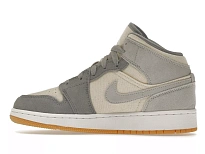 Фото № 5 с приближением к товару «‎Jordan 1 Mid SE Coconut Milk Particle Grey »