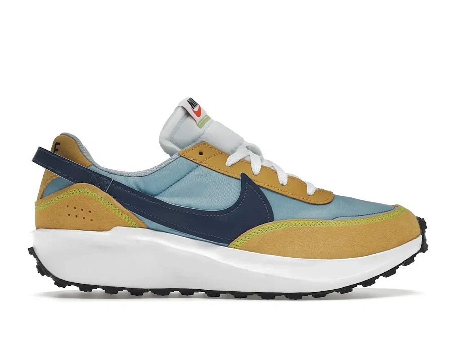 Фото № 1 с приближением к товару «‎Nike Waffle Debut Boarder Blue Sanded Gold»