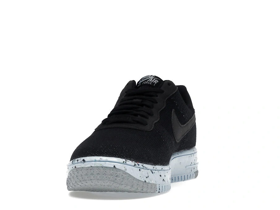 Фото № 2 с приближением к товару «‎Nike Air Force 1 Low Crater Flyknit Black Chambray Blue»