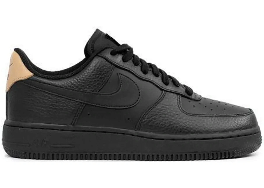Фото № 1 с приближением к товару «‎Nike Air Force 1 Low Black Vachetta Tan»