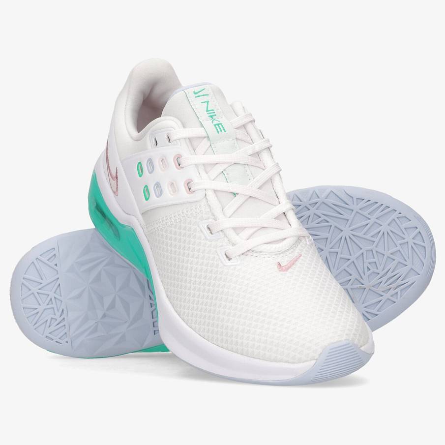 Фото № 3 с приближением к товару «‎Nike Wmns Air Max Bella TR 4 Low-Top Training Shoes WhiteGreen»