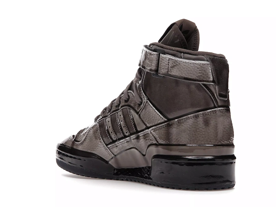 Фото № 4 с приближением к товару «‎adidas Forum Hi Jeremy Scott Dipped Black»