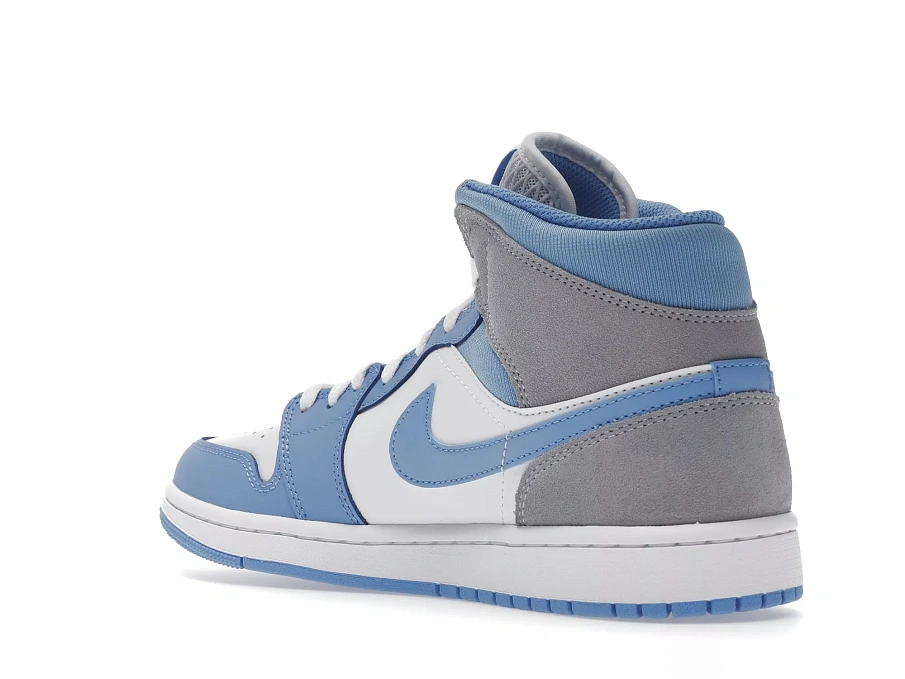 Фото № 6 с приближением к товару «‎Jordan 1 Mid University Blue Grey»