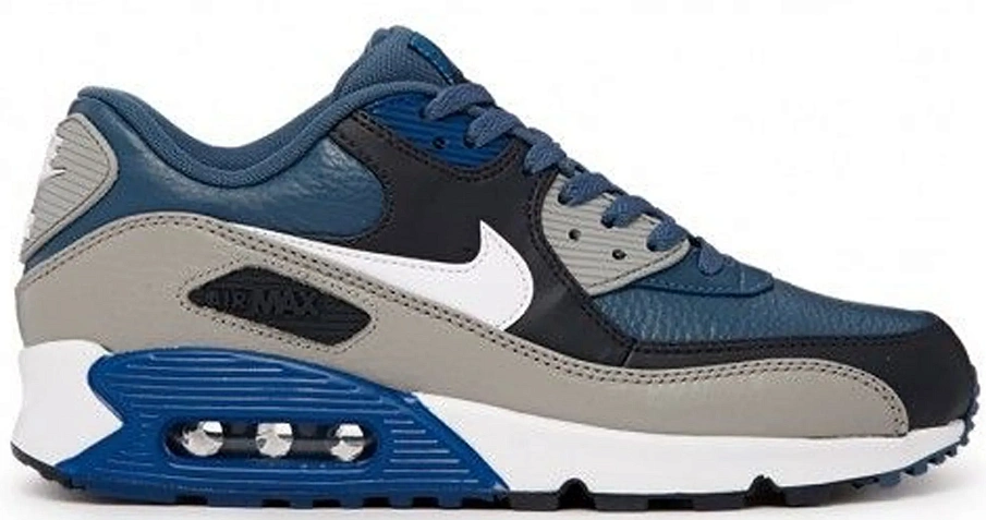 Фото № 1 с приближением к товару «‎Nike Air Max 90 New Slate Gym Blue»