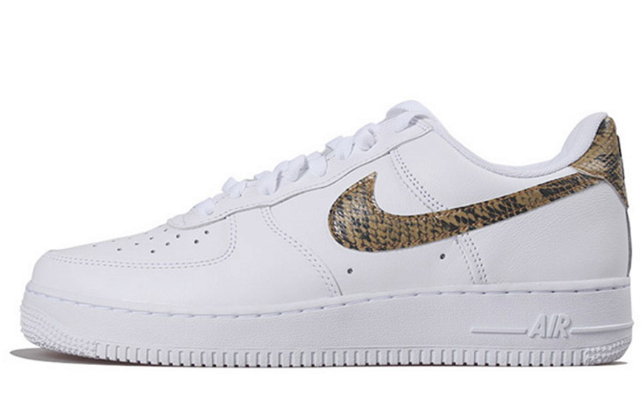 Фото № 1 с приближением к товару «‎ Nike Air Force 1 Low Skate shoes WhiteElemental GoldDark HazelBlack»