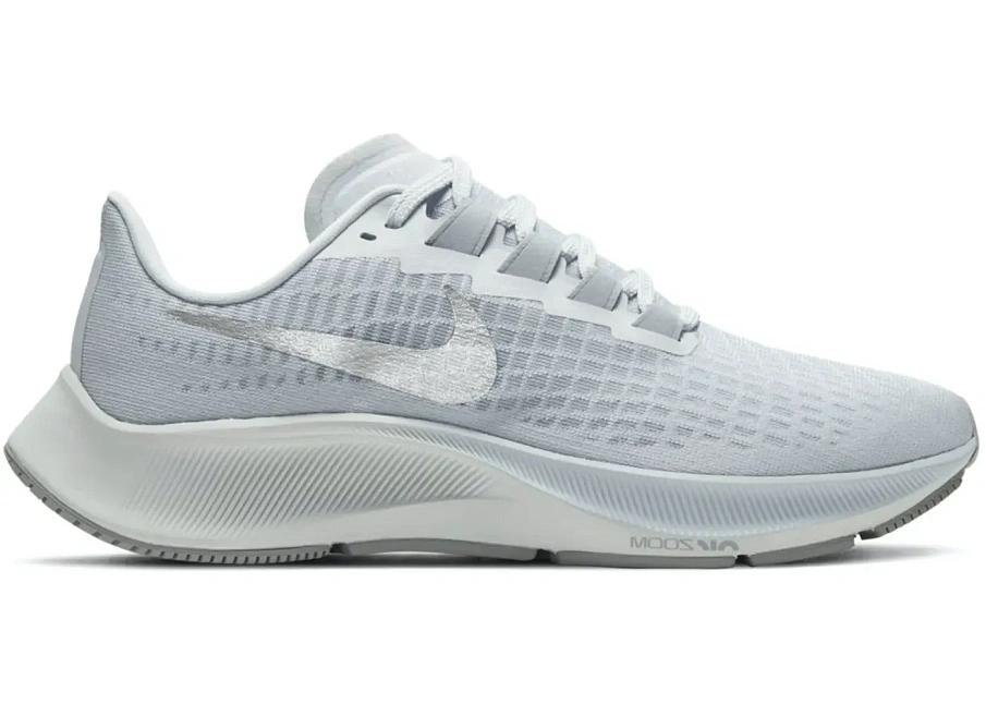 Фото № 1 с приближением к товару «‎Nike Air Zoom Pegasus 37 Grey Metallic Silver »