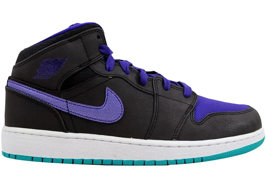 Фото № 1 с приближением к товару «‎Jordan 1 Mid Black »