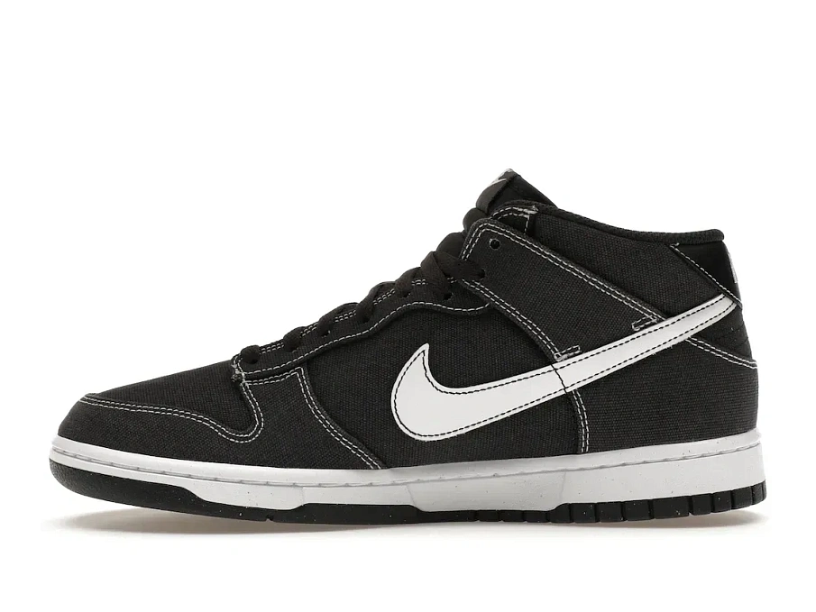 Фото № 3 с приближением к товару «‎Nike Dunk Mid Off Noir White»