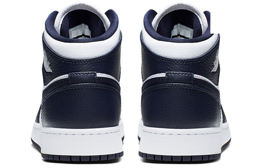 Фото № 4 с приближением к товару «‎Air Jordan 1 Mid GS 'Obsidian'»