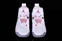 Фото № 4 с приближением к товару «‎Nike Air Jordan XXXIII SE Basketball shoes White Gym Red Black»