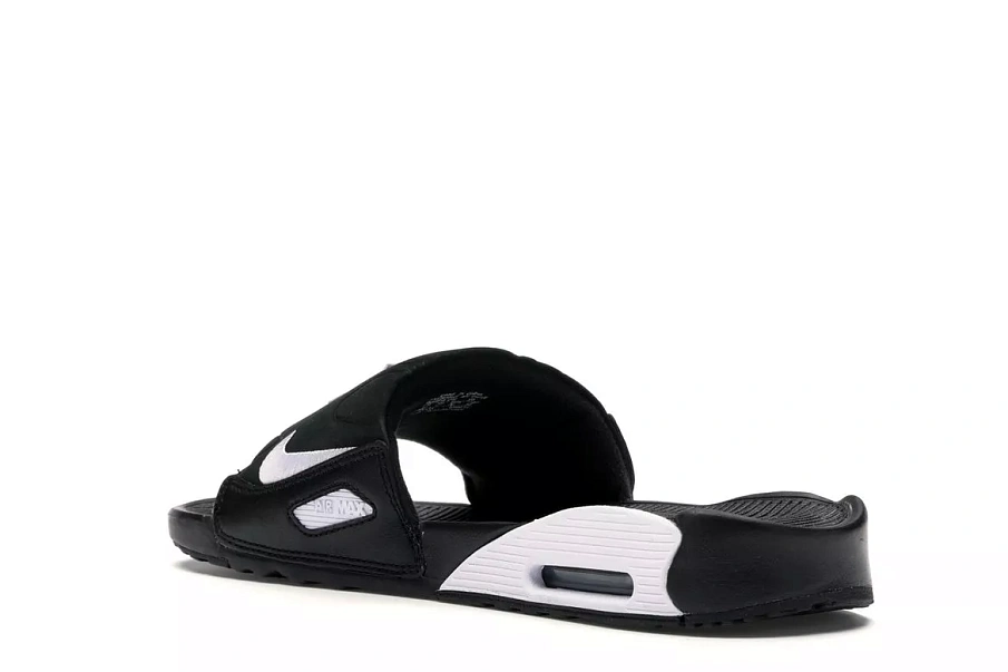 Фото № 4 с приближением к товару «‎Nike Air Max 90 Slide Black White»