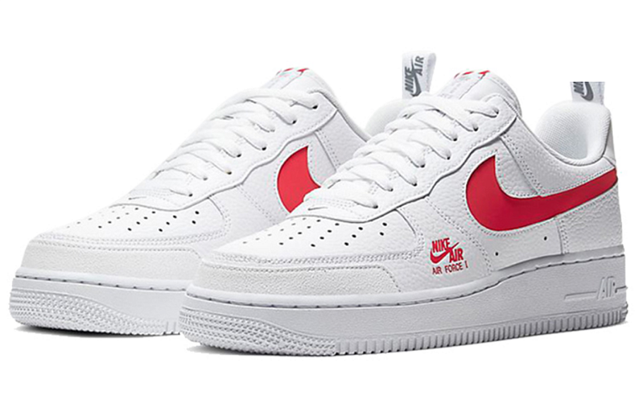 Фото № 3 с приближением к товару «‎Nike Air Force 1 Low Utility 'White Red'»