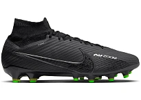 Фото № 1 с приближением к товару «‎Nike Zoom Mercurial Superfly 9 Elite AG-Pro Black White Volt»
