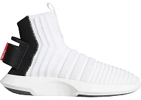Фото № 1 с приближением к товару «‎adidas Crazy 1 Adv Sock White Black Red»