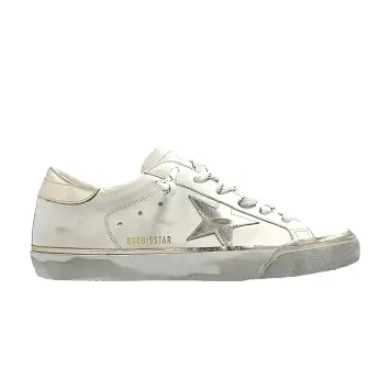 Golden Goose Women's Superstar White Silver - 1