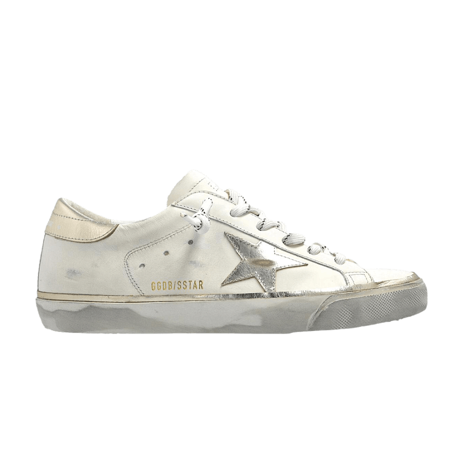 Фото № 1 с приближением к товару «‎Golden Goose Women's Superstar White Silver»