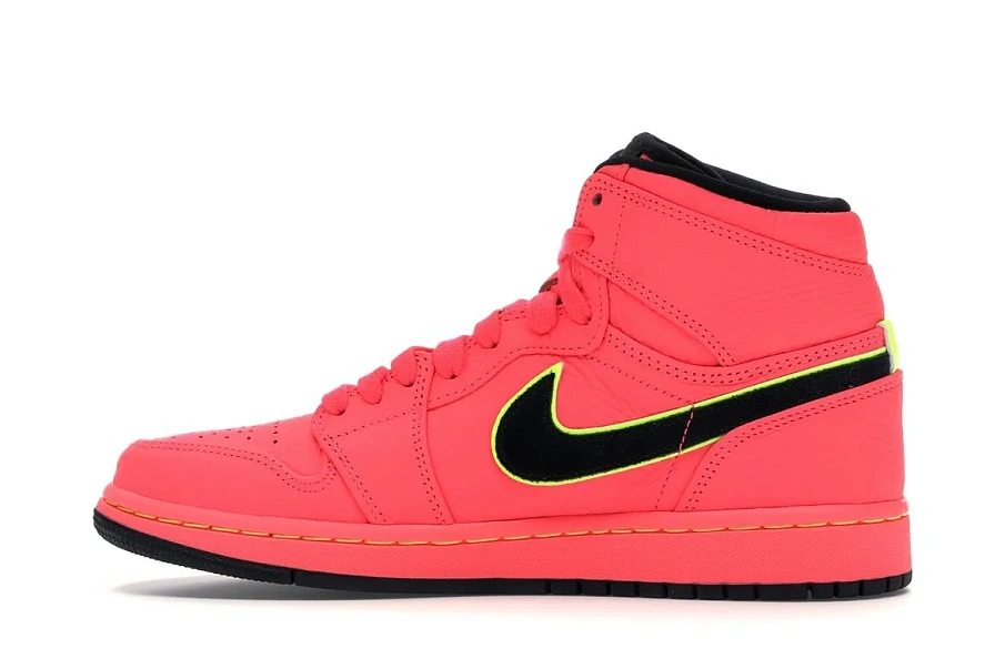 Фото № 5 с приближением к товару «‎Jordan 1 Retro High Hot Punch »