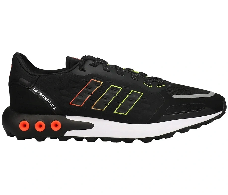 Фото № 1 с приближением к товару «‎adidas LA Trainer 3 Black Solar Red»