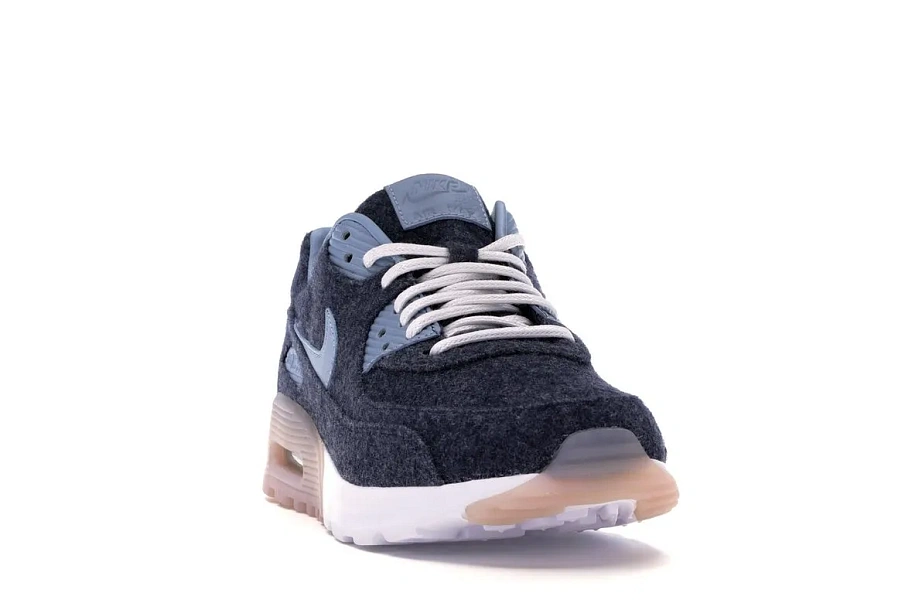 Фото № 3 с приближением к товару «‎Nike Air Max 90 Ultra Premium Midnight Navy/Blue Grey-White »