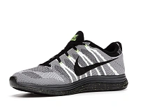 Фото № 3 с приближением к товару «‎Nike Flyknit Lunar1+ White Black Volt»