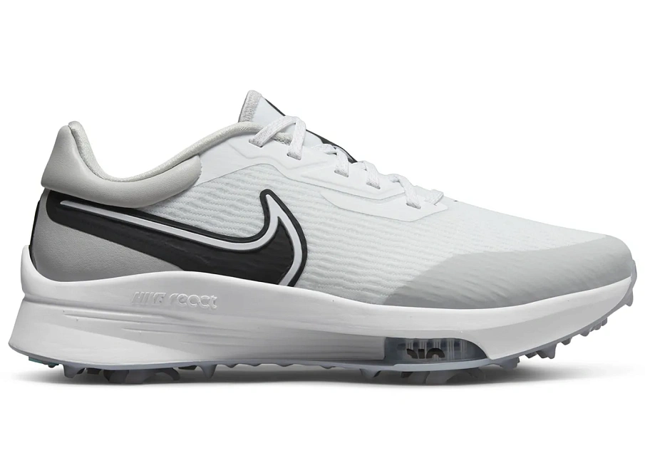 Фото № 1 с приближением к товару «‎Nike Air Zoom Infinity Tour Next% White Grey Fog Black (Wide)»