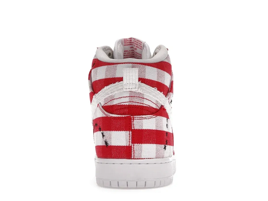Фото № 4 с приближением к товару «‎Nike SB Dunk High Picnic»