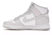 Фото № 3 с приближением к товару «‎Nike Dunk High Retro White Vast Grey (2021)»
