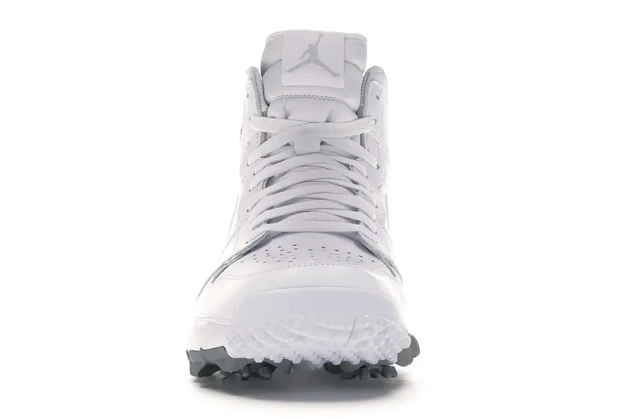 Фото № 2 с приближением к товару «‎Jordan 1 Retro Golf Cleat White Metallic»