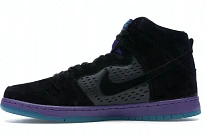 Фото № 3 с приближением к товару «‎Nike SB Dunk High Black Grape»