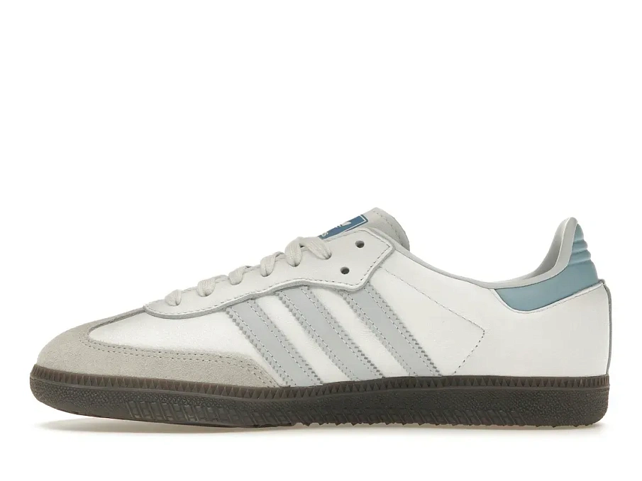 Фото № 3 с приближением к товару «‎adidas Samba OG White Halo Blue»