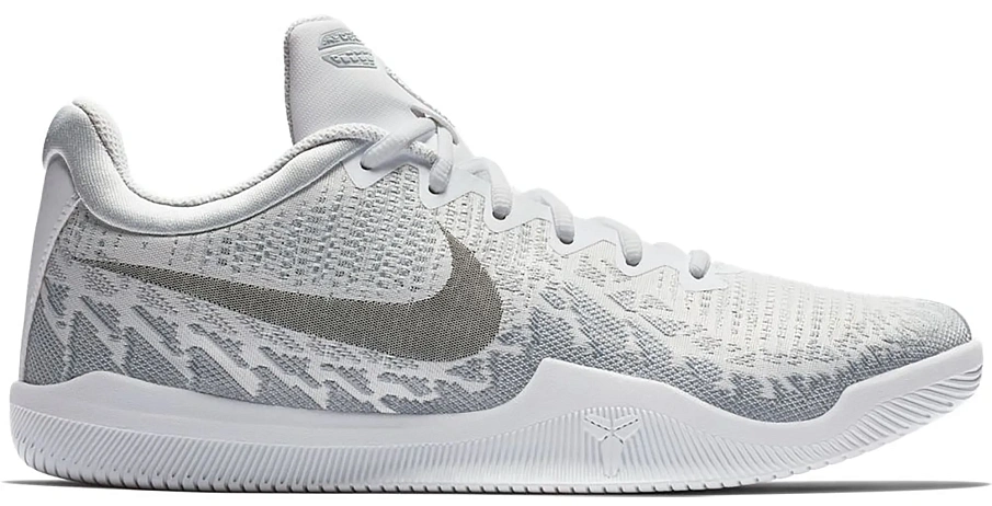 Фото № 1 с приближением к товару «‎Nike Mamba Rage White Pure Platinum»