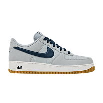 Фото № 1 с приближением к товару «‎Nike Air Force 1 07 LV8 Light Smoke Grey Navy»