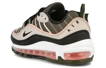 Nike Wmns Air Max 98 'Cargo Khaki Coral' - 5
