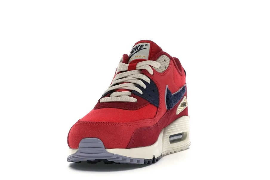 Фото № 3 с приближением к товару «‎Nike Air Max 90 Varsity Pack University Red»