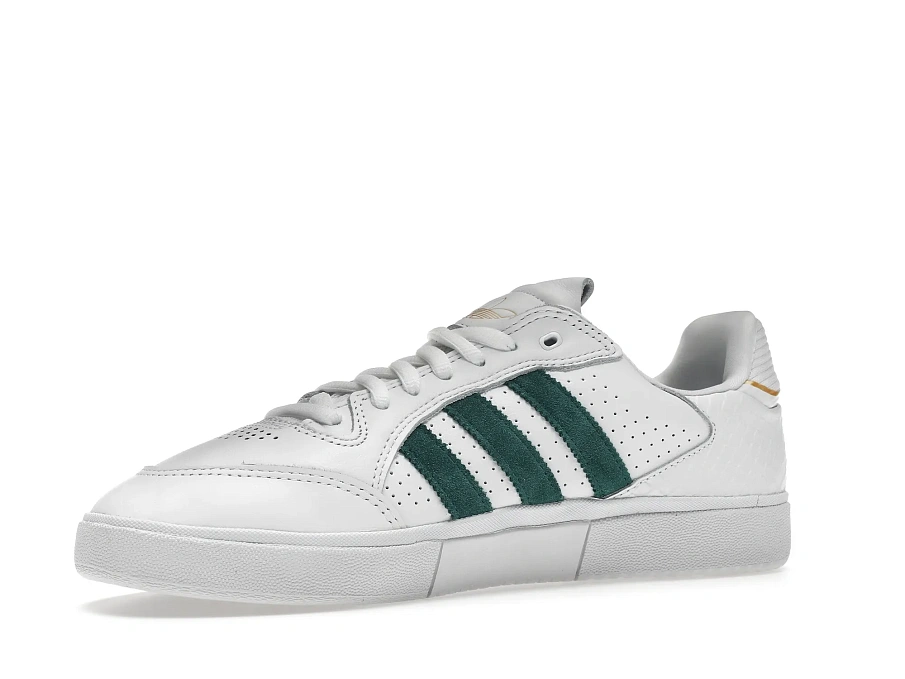 Фото № 4 с приближением к товару «‎adidas Tyshawn Low Cloud White Collegiate Green»