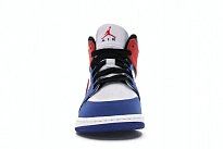 Фото № 2 с приближением к товару «‎Jordan 1 Mid Rush Blue University Red »