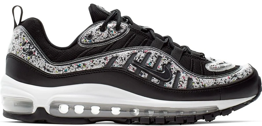 Фото № 1 с приближением к товару «‎Nike Air Max 98 Recycled Black White »