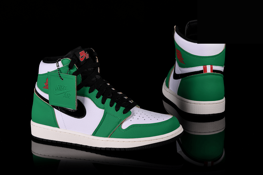 Фото № 4 с приближением к товару «‎Air Jordan 1 Retro High "Lucky Green»