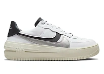 Фото № 1 с приближением к товару «‎Nike Air Force 1 PLT.AF.ORM White Metallic Silver Black »