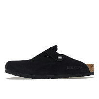 Фото № 3 с приближением к товару «‎Birkenstock Boston Soft Footbed Suede Black»
